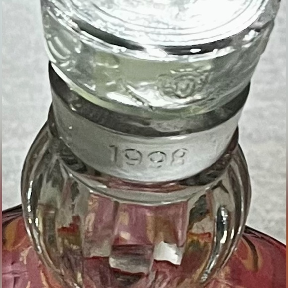 Vintage 1998 Smirnoff vodka Nutcracker empty glass bottle - Picture 3 of 16